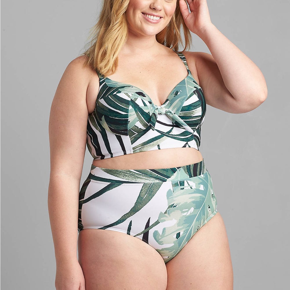 Longline Underwire Swim Bikini Top - Picture 4 of 4